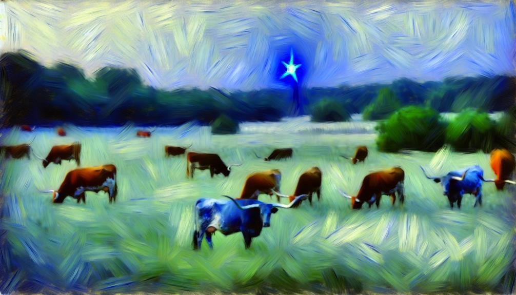 texas longhorn cattle analysis