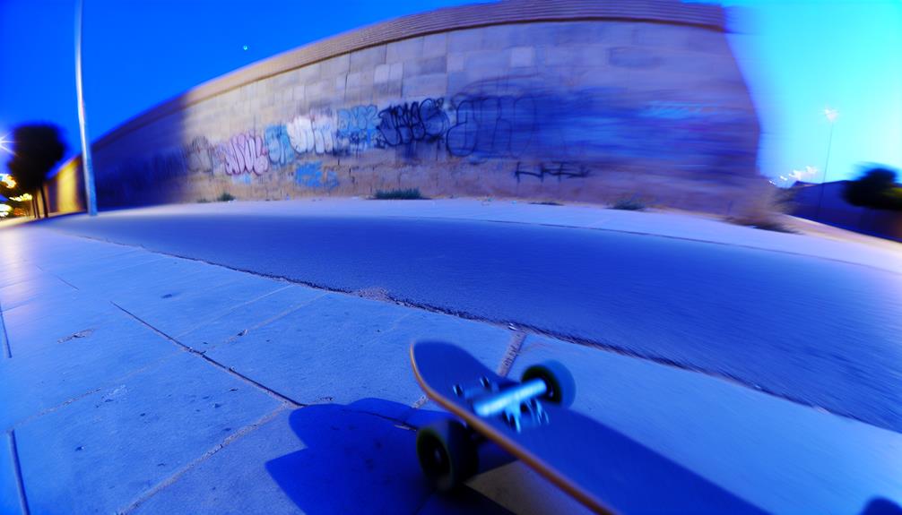 skateboarding thrills and spills